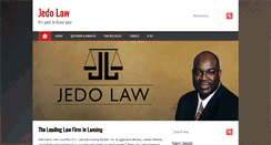 Desktop Screenshot of jedolaw.com